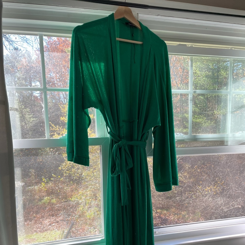 Missguided emerald green holiday wrap dress, 3x